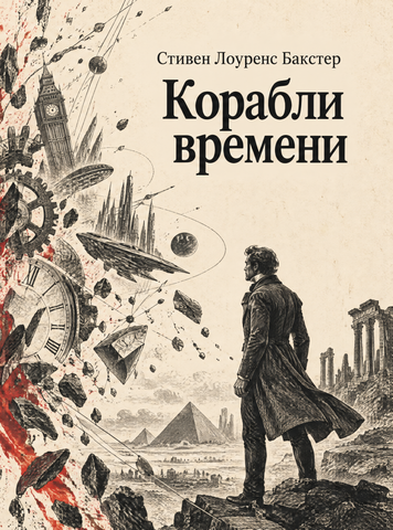 Книга &laquo;Корабли времени&raquo; &mdash; обложка