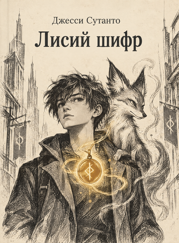Книга &laquo;Лисий шифр&raquo; &mdash; обложка