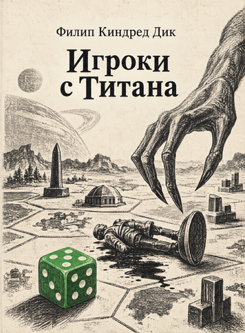 Книга &laquo;Гравці з Титана&raquo; &mdash; обкладинка