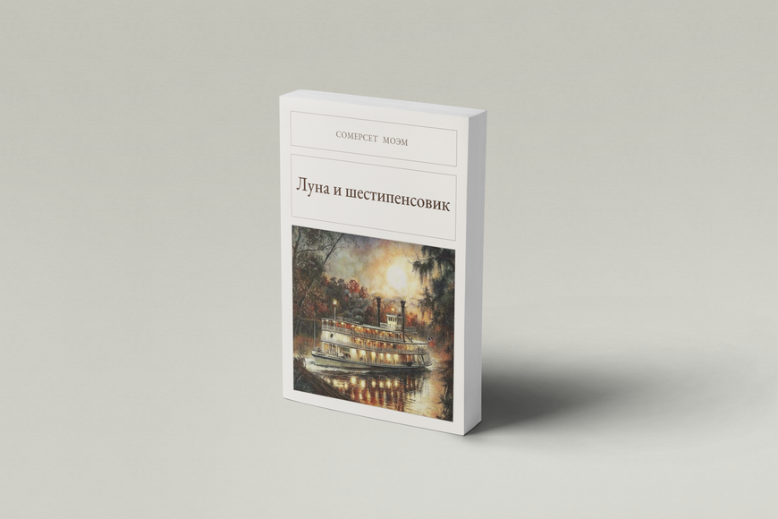Книга &laquo;Місяць і мідяки, М'яка обкладинка, російською&raquo; &mdash; обкладинка