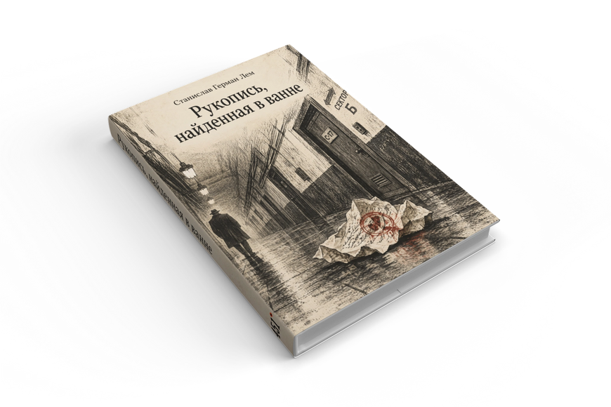 Книга &laquo;Рукопис, знайдений у ванні&raquo; &mdash; обкладинка