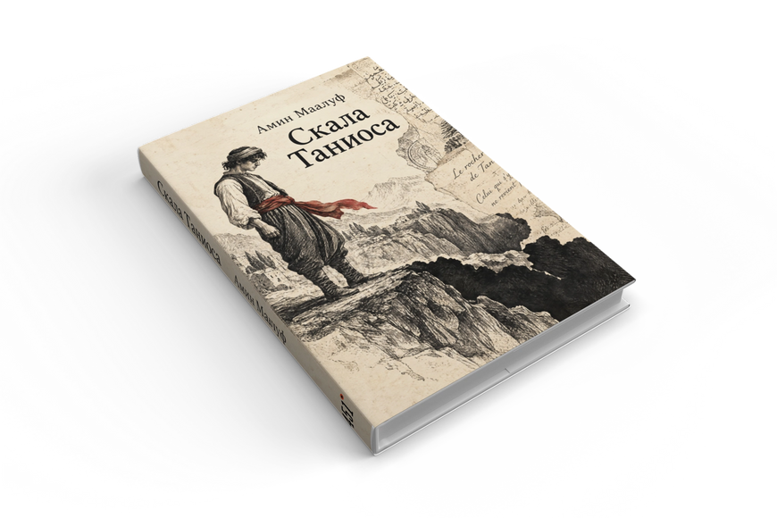 Книга &laquo;Скеля Таніоса&raquo; &mdash; обкладинка