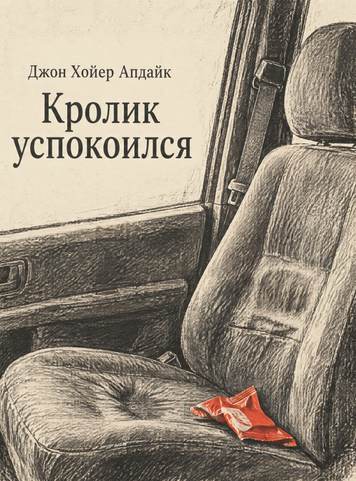 Книга &laquo;Кролик успокоился&raquo; &mdash; обложка