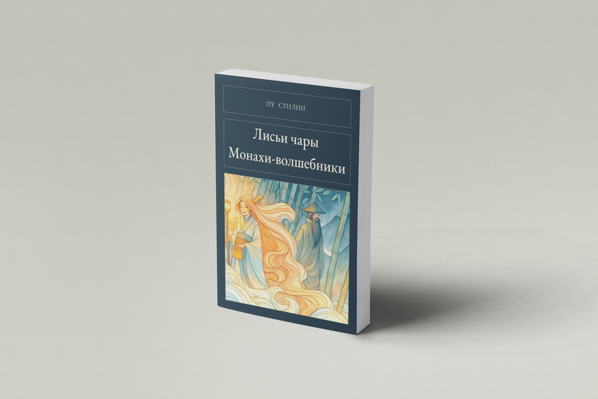 Книга &laquo;Лисьи чары. Монахи-волшебники, М'яка обкладинка, російською&raquo; &mdash; обложка