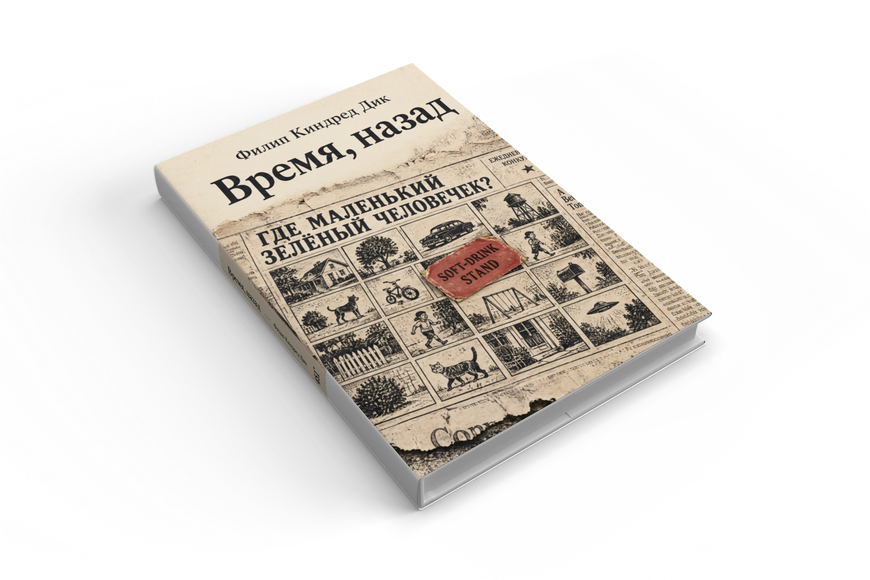 Книга &laquo;Время, назад&raquo; &mdash; обложка