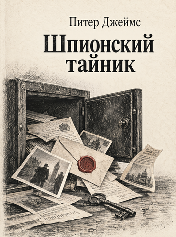 Книга &laquo;Шпионский тайник&raquo; &mdash; обложка