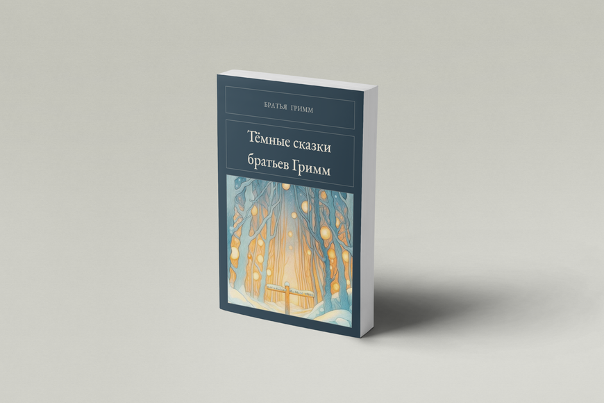 Книга &laquo;Темні казки братів Грімм, М'яка обкладинка, російською&raquo; &mdash; обкладинка