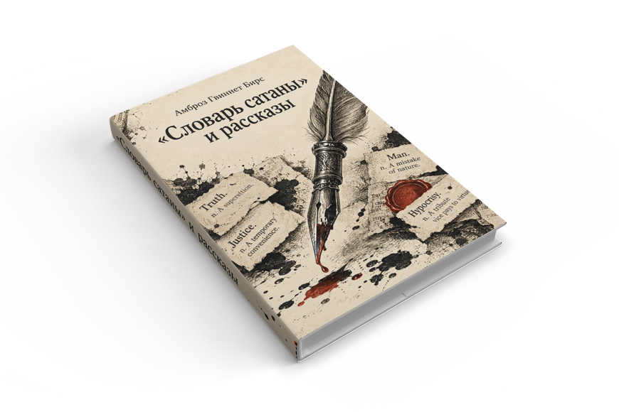 Книга &laquo;&laquo;Словарь сатаны&raquo; и рассказы&raquo; &mdash; обложка