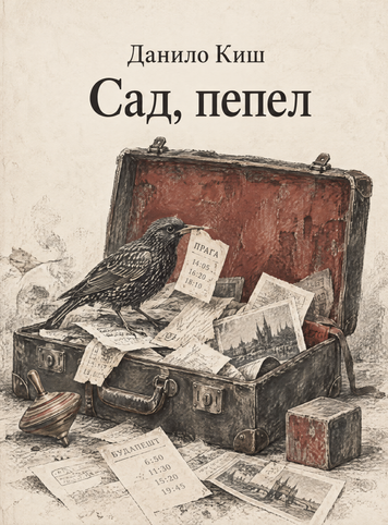 Книга &laquo;Сад, попіл&raquo; &mdash; обкладинка