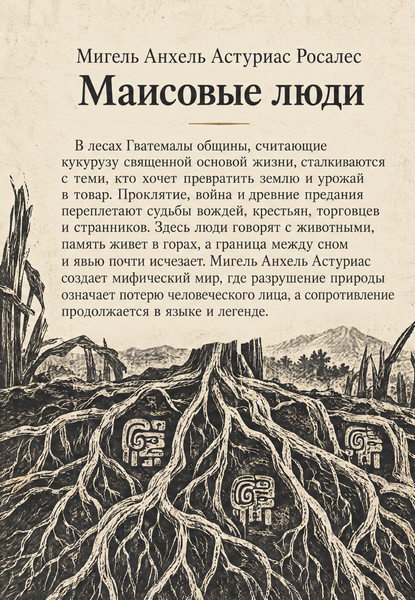 Книга &laquo;Маїсові люди&raquo; &mdash; обкладинка