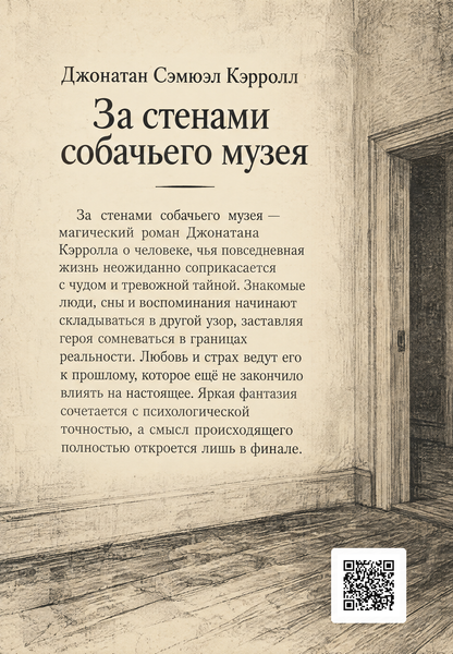 Книга &laquo;За стенами собачьего музея&raquo; &mdash; обложка