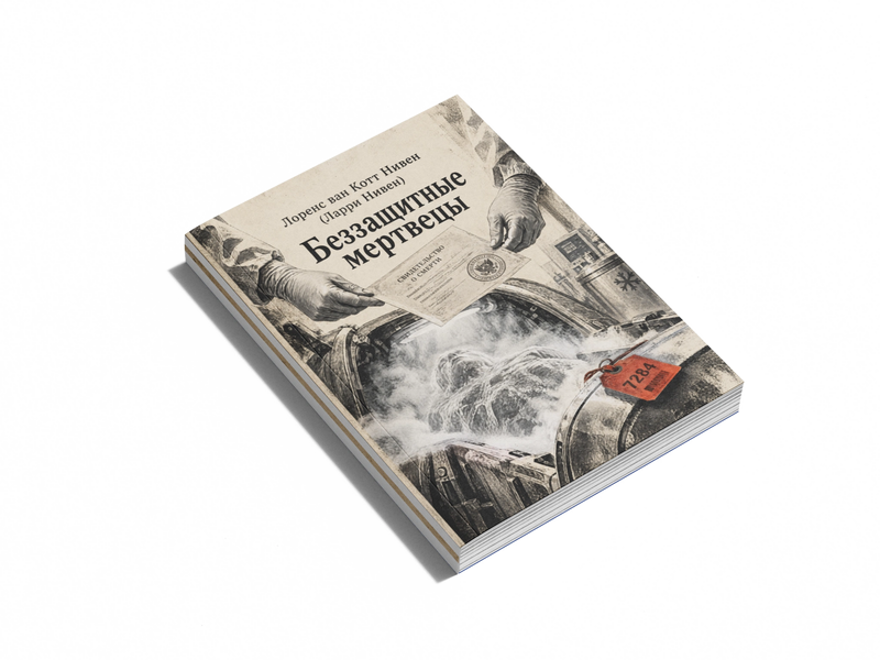 Книга &laquo;Беззахисні мерці&raquo; &mdash; обкладинка