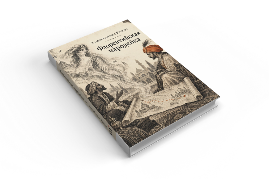 Книга &laquo;Флорентійська чарівниця&raquo; &mdash; обкладинка