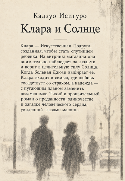 Книга &laquo;Клара і Сонце&raquo; &mdash; обкладинка
