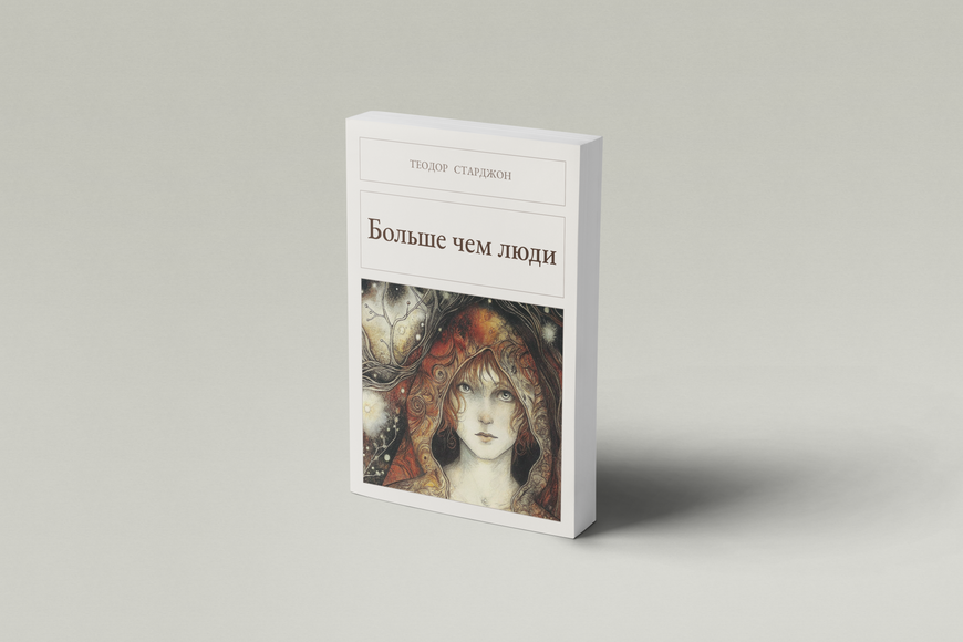 Книга &laquo;Больше чем люди, М'яка обкладинка, російською&raquo; &mdash; обложка