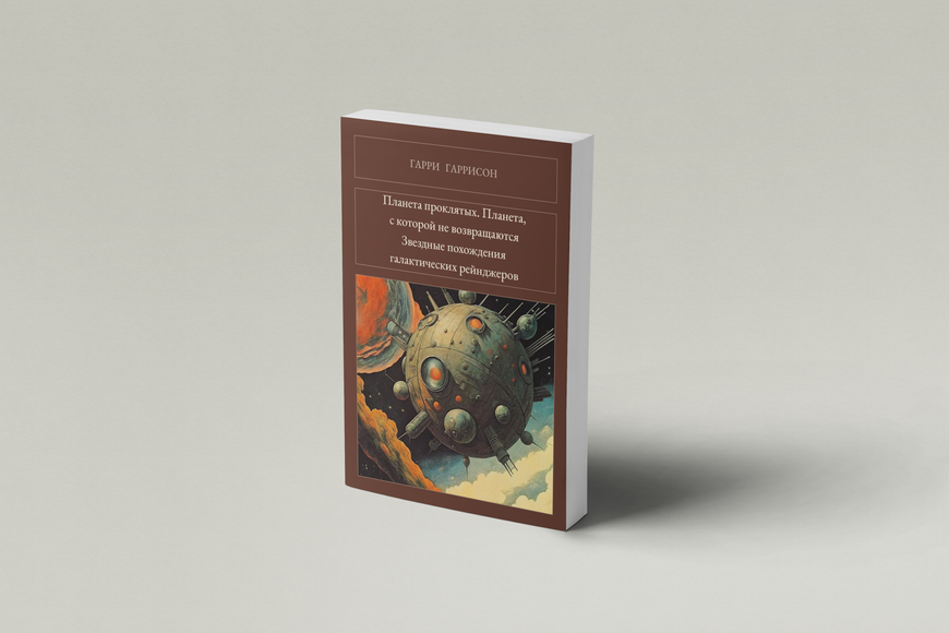 Книга &laquo;Планета проклятих. Планета, з якої не повертаються. Зоряні пригоди галактичних рейнджерів, М'яка обкладинка, російською&raquo; &mdash; обкладинка