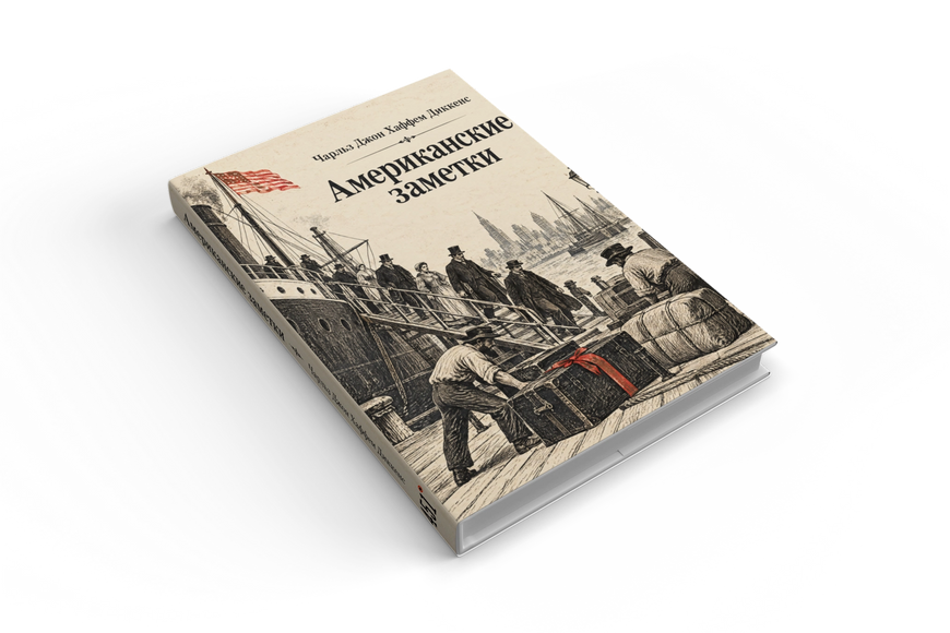 Книга &laquo;Американские заметки&raquo; &mdash; обложка