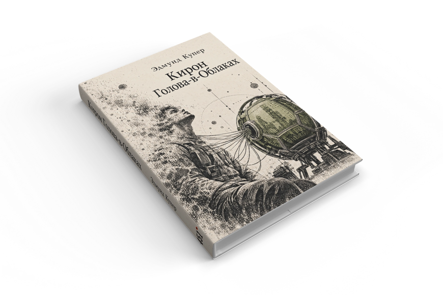 Книга &laquo;Кирон Голова-в-Облаках&raquo; &mdash; обложка