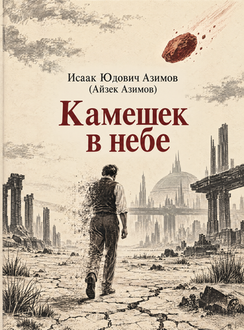 Книга &laquo;Камінчик у небі&raquo; &mdash; обкладинка