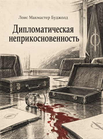 Книга &laquo;Дипломатическая неприкосновенность&raquo; &mdash; обложка