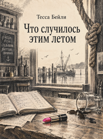 Книга &laquo;Что случилось этим летом&raquo; &mdash; обложка
