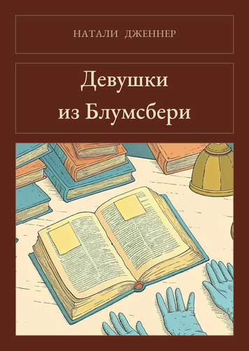 Книга &laquo;Дівчата з Блумсбері, М'яка обкладинка, російською&raquo; &mdash; обкладинка