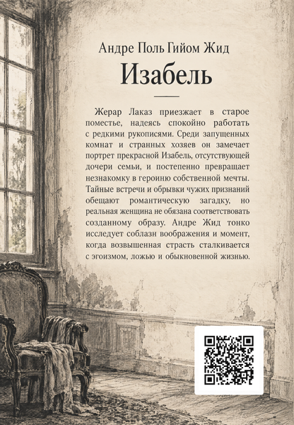 Книга &laquo;Ізабель&raquo; &mdash; обкладинка