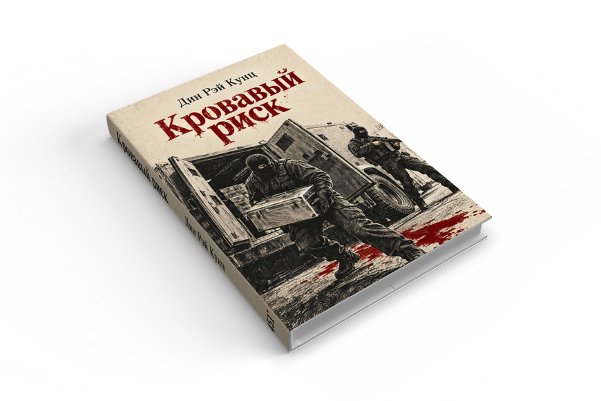 Книга &laquo;Кривавий ризик&raquo; &mdash; обкладинка
