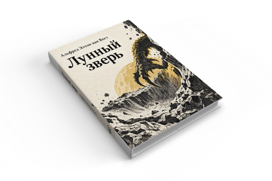 Книга &laquo;Лунный зверь&raquo; &mdash; обложка