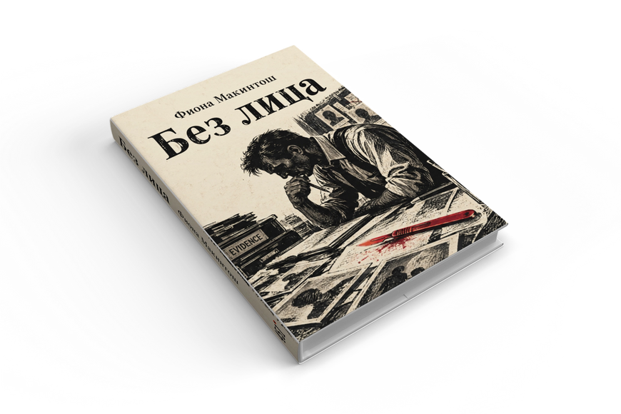Книга &laquo;Без обличчя&raquo; &mdash; обкладинка