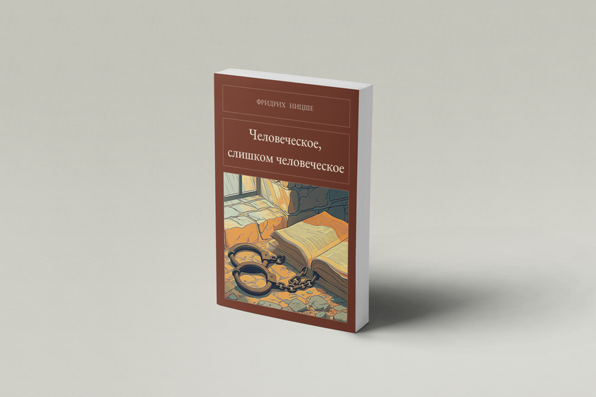 Книга &laquo;Людське, надто людське, М'яка обкладинка, російською&raquo; &mdash; обкладинка
