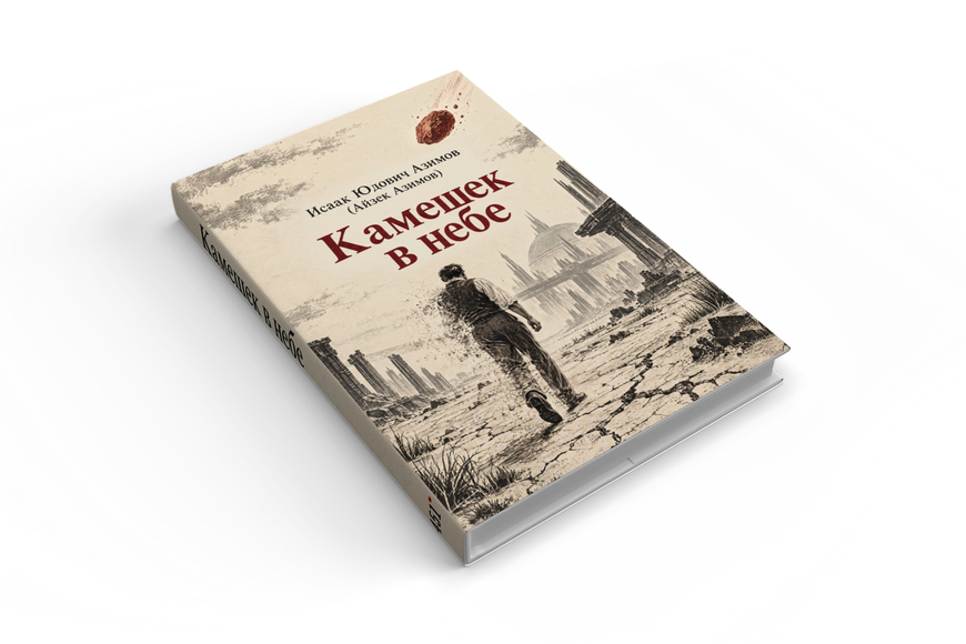 Книга &laquo;Камінчик у небі&raquo; &mdash; обкладинка