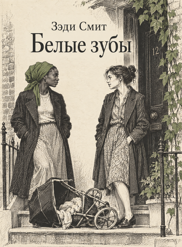Книга &laquo;Белые зубы&raquo; &mdash; обложка