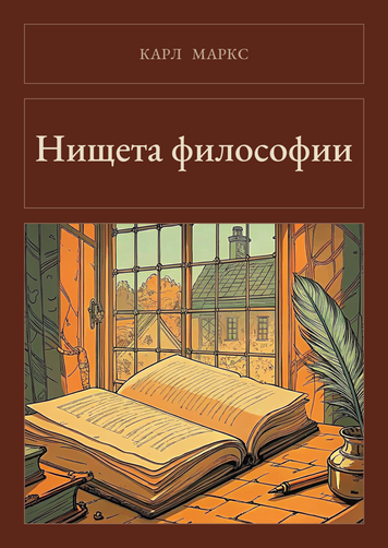 Книга &laquo;Нищета философии, М'яка обкладинка, російською&raquo; &mdash; обложка