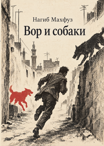 Книга &laquo;Вор и собаки&raquo; &mdash; обложка
