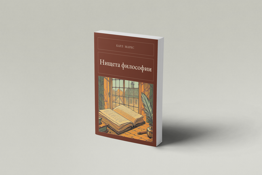 Книга &laquo;Нищета философии, М'яка обкладинка, російською&raquo; &mdash; обложка