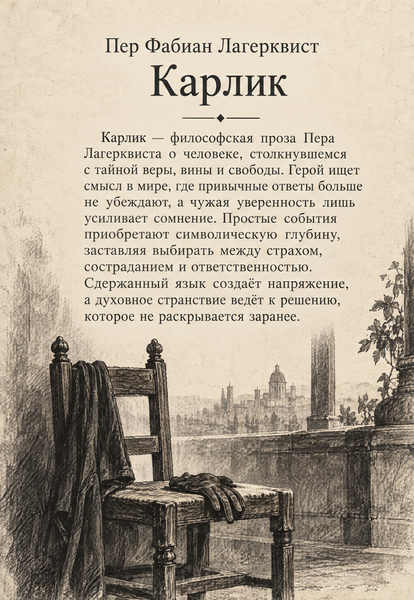 Книга &laquo;Карлик&raquo; &mdash; обкладинка