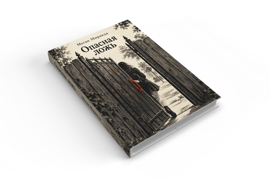 Книга &laquo;Опасная ложь&raquo; &mdash; обложка