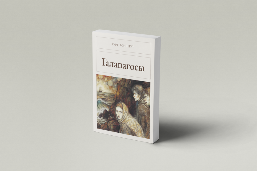 Книга &laquo;Ґалапаґос, М'яка обкладинка, російською&raquo; &mdash; обкладинка