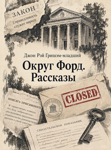 Книга &laquo;Округ Форд. Рассказы&raquo; &mdash; обложка
