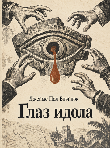 Книга &laquo;Око ідола&raquo; &mdash; обкладинка