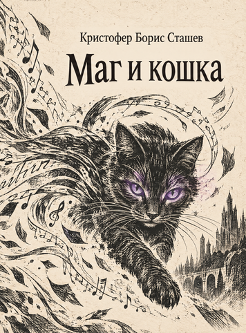 Книга &laquo;Маг і кішка&raquo; &mdash; обкладинка