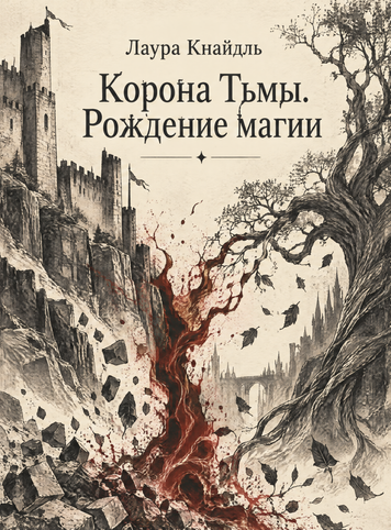 Книга &laquo;Корона Темряви. Народження магії&raquo; &mdash; обкладинка