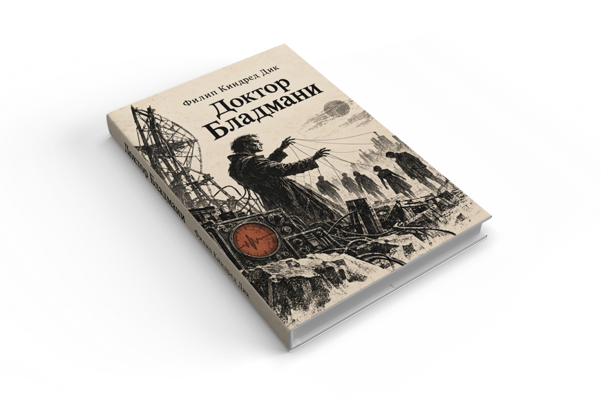 Книга &laquo;Доктор Бладмані, або Як ми жили після бомби&raquo; &mdash; обкладинка