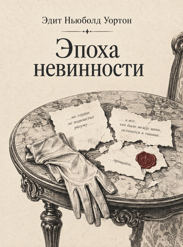 Книга &laquo;Эпоха невинности&raquo; &mdash; обложка