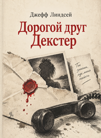 Книга &laquo;Любий друже Декстер&raquo; &mdash; обкладинка