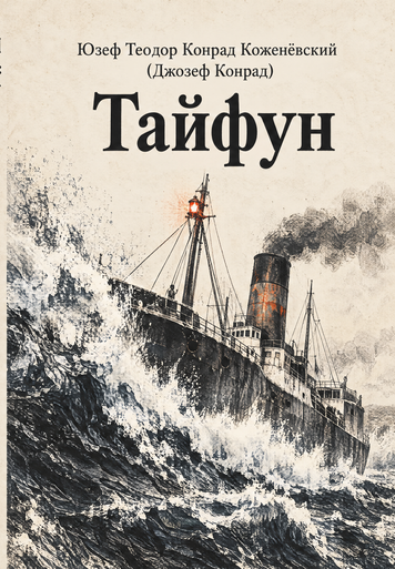 Книга &laquo;Тайфун&raquo; &mdash; обложка