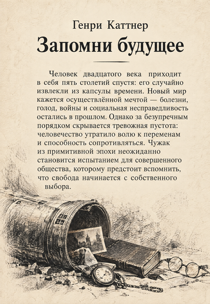 Книга &laquo;Пам&rsquo;ятай про майбутнє&raquo; &mdash; обкладинка