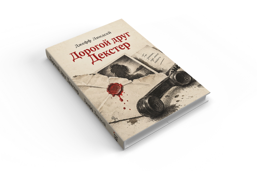 Книга &laquo;Дорогой друг Декстер&raquo; &mdash; обложка