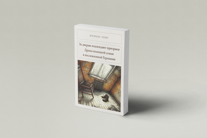 Книга &laquo;За дверью поджидают призраки. Драма немецкой семьи в послевоенной Германии, М'яка обкладинка, російською&raquo; &mdash; обложка